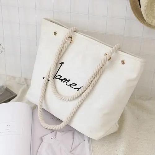 麻繩手提袋